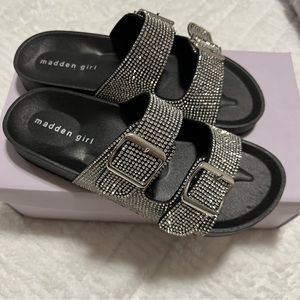Madden Girl Rhinestone Sandal Size 7